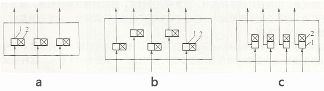 主机组布置方式图